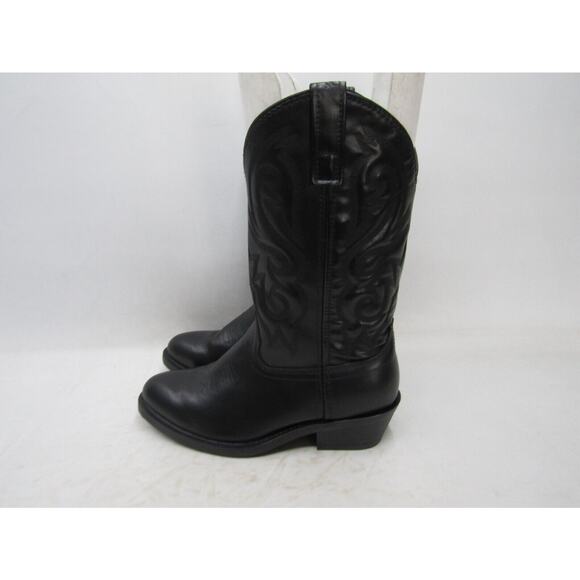 Cody James Mens Size 7.5 EE Black Leather Cowboy Western Boots main image 10